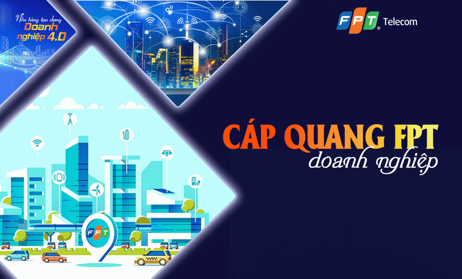 cáp quang fpt gói doanh nghiệp